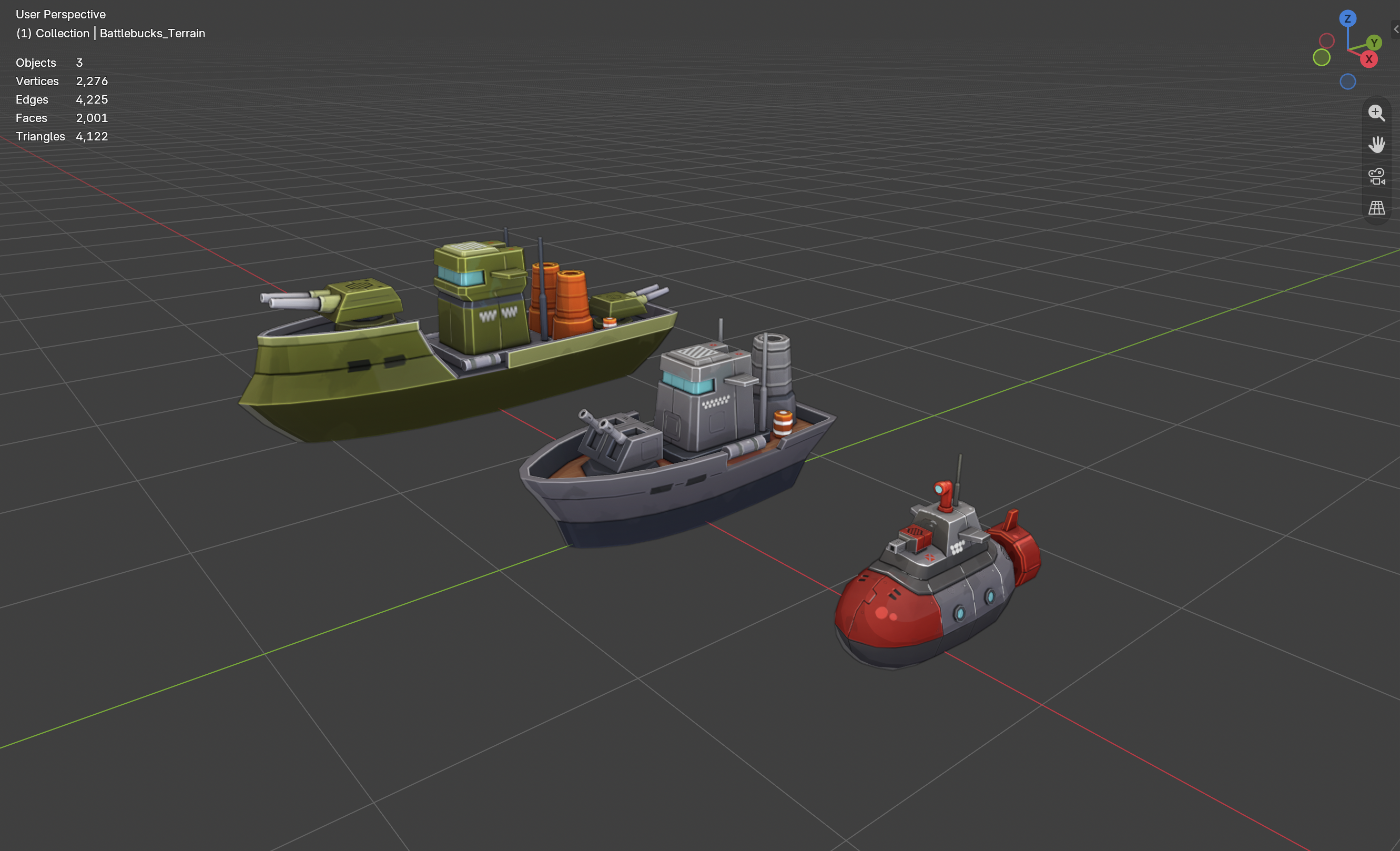 BattleBucks ships final render