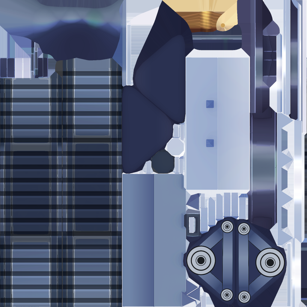 SnowDown gameplay asset texture